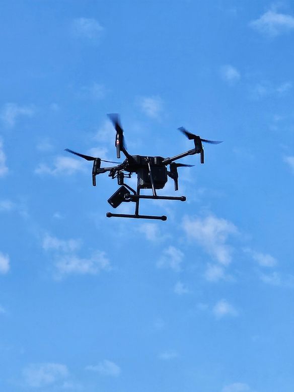 Lidartest per Drohne