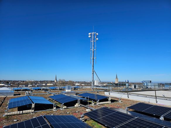 Neubau Mast Rathaus Euskirchen