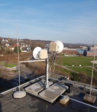 CTR 8540 als Repeaterstandort am Rathaus